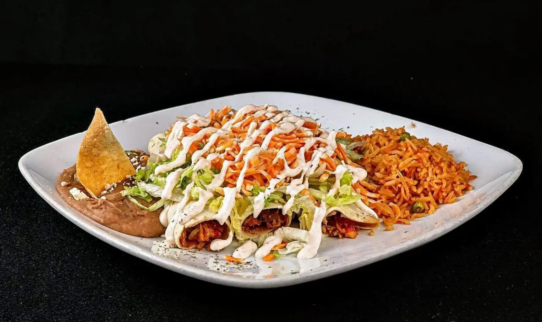 Burritos at Tacos Mexico Memorial in Calgary